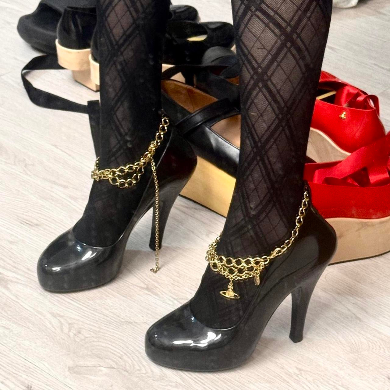 Vivienne Westwood x Melissa Chain Heels/Pumps