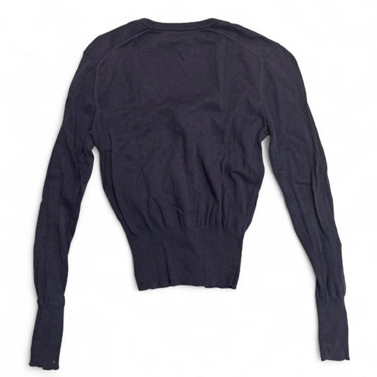 Vivienne Westwood Red Label Gray Cardigan w/ Red Orb