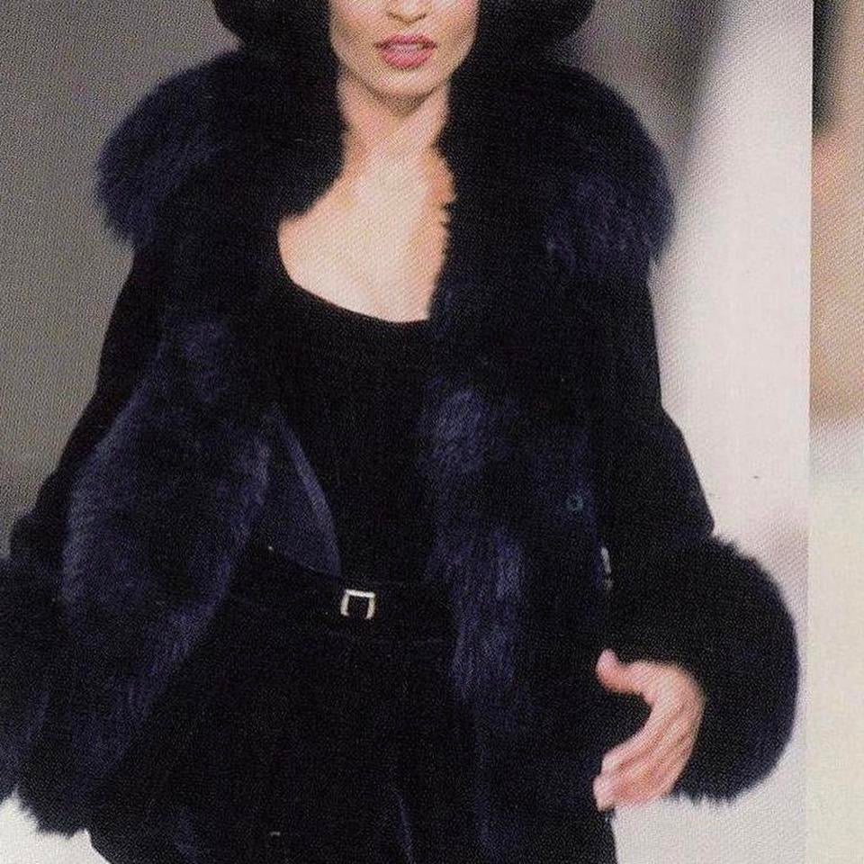 Vivienne Westwood Faux Fur Fluffy Coat