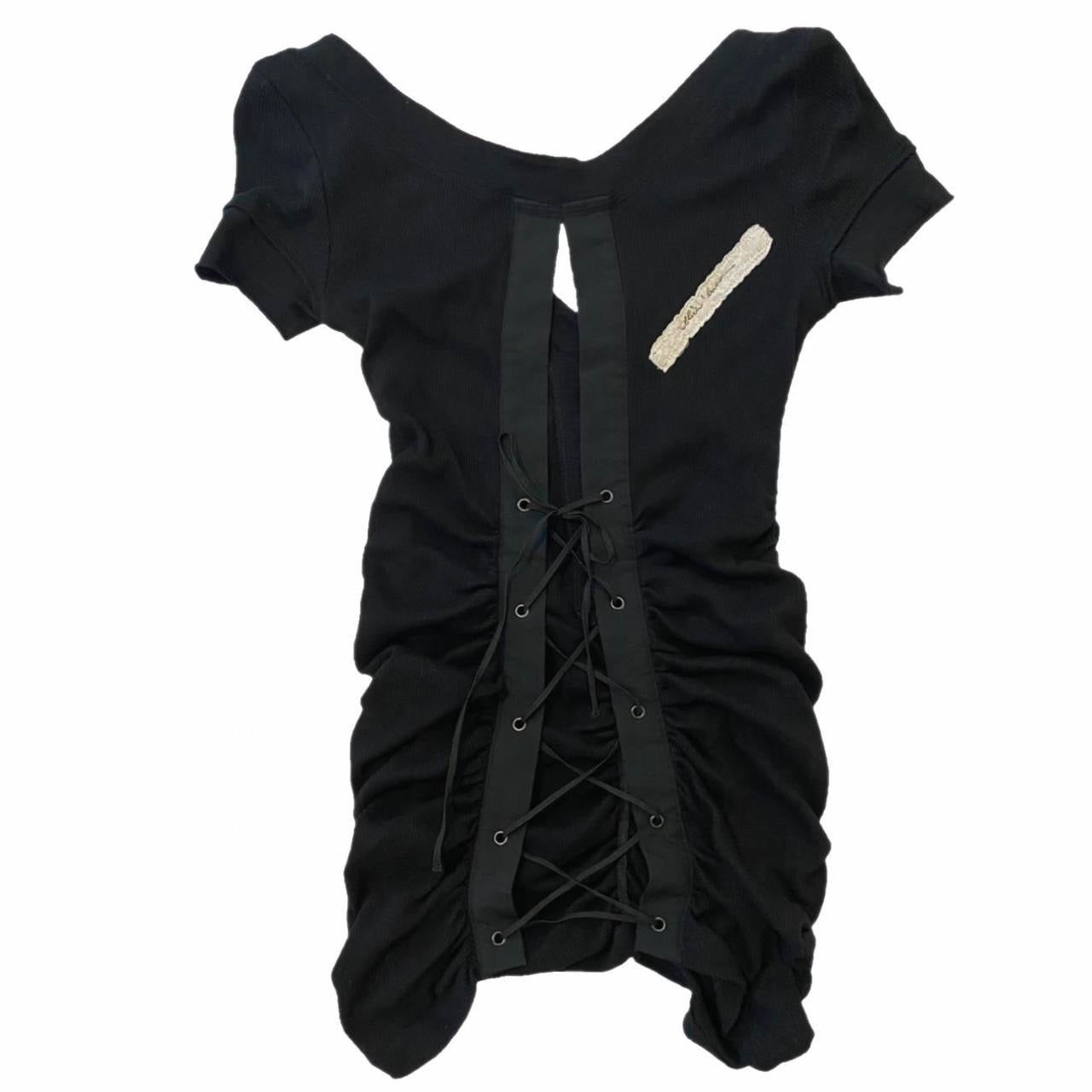 Alice Auaa T-shirt Lace-Up Top