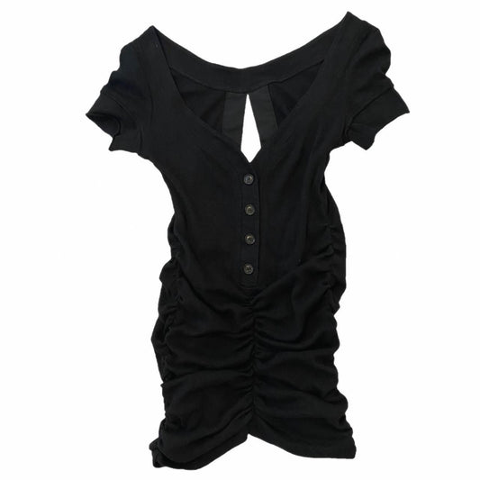 Alice Auaa T-shirt Lace-Up Top