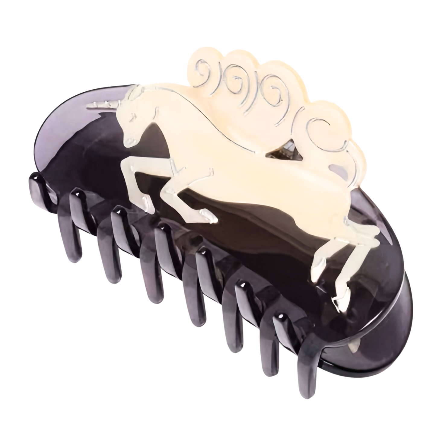 Ethereal Lunar Unicorn Claw Clip